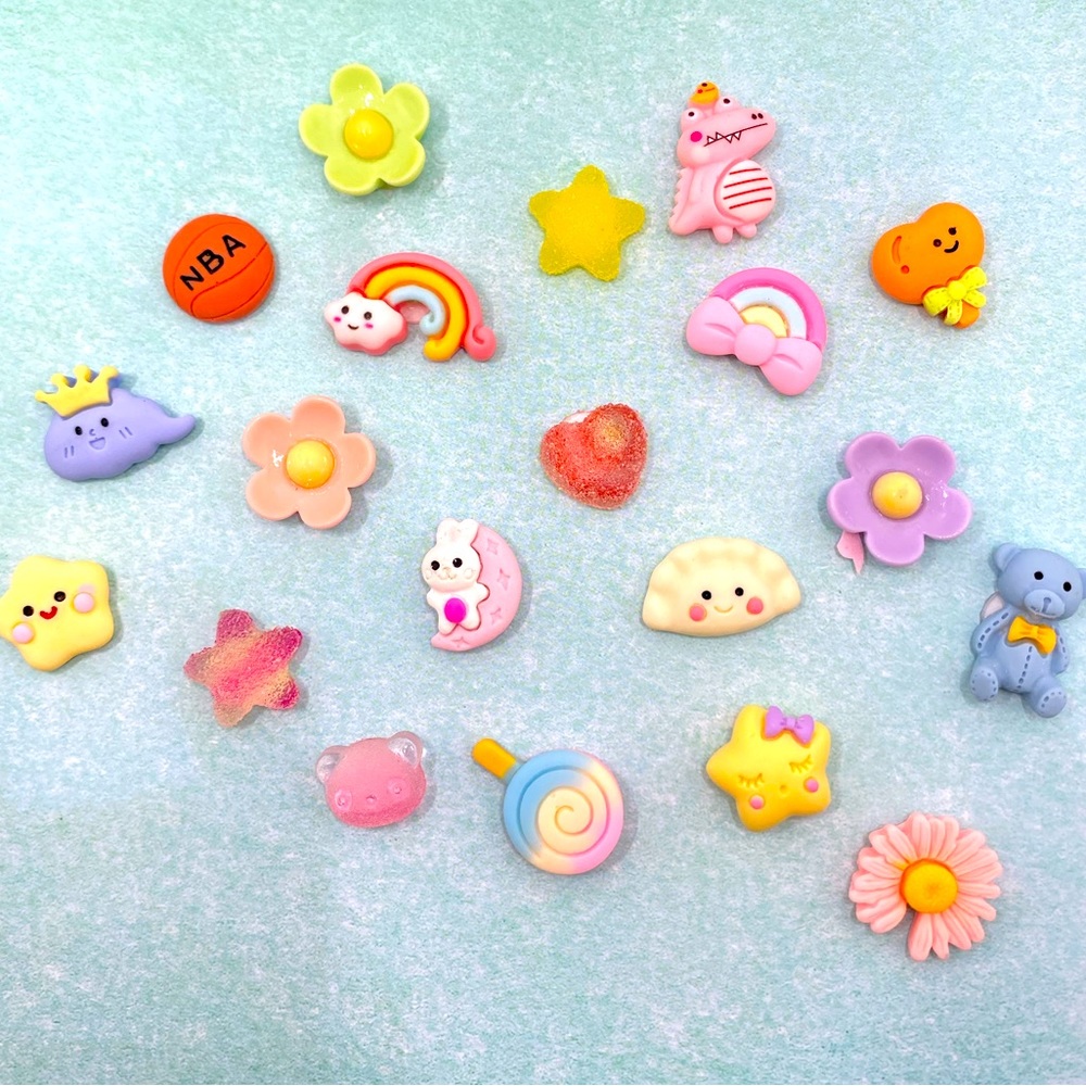 20pcs- Cartoon Kawaii 3D Stickers, Bottle/Phone/Refrigerator/laptop stickers